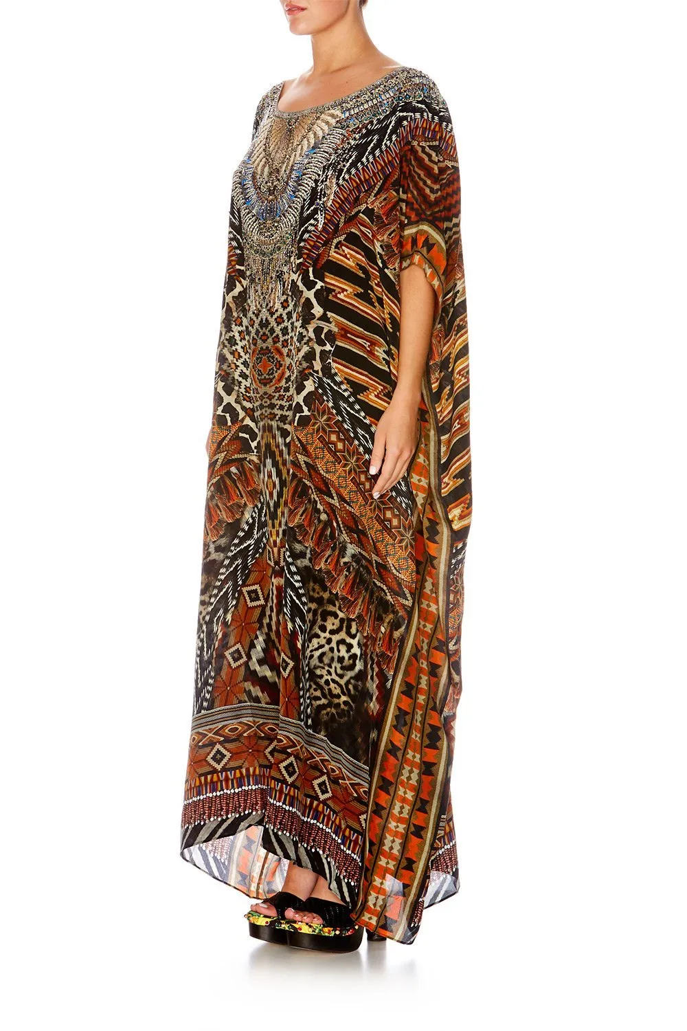 ROUND NECK KAFTAN DAWN OF TIME