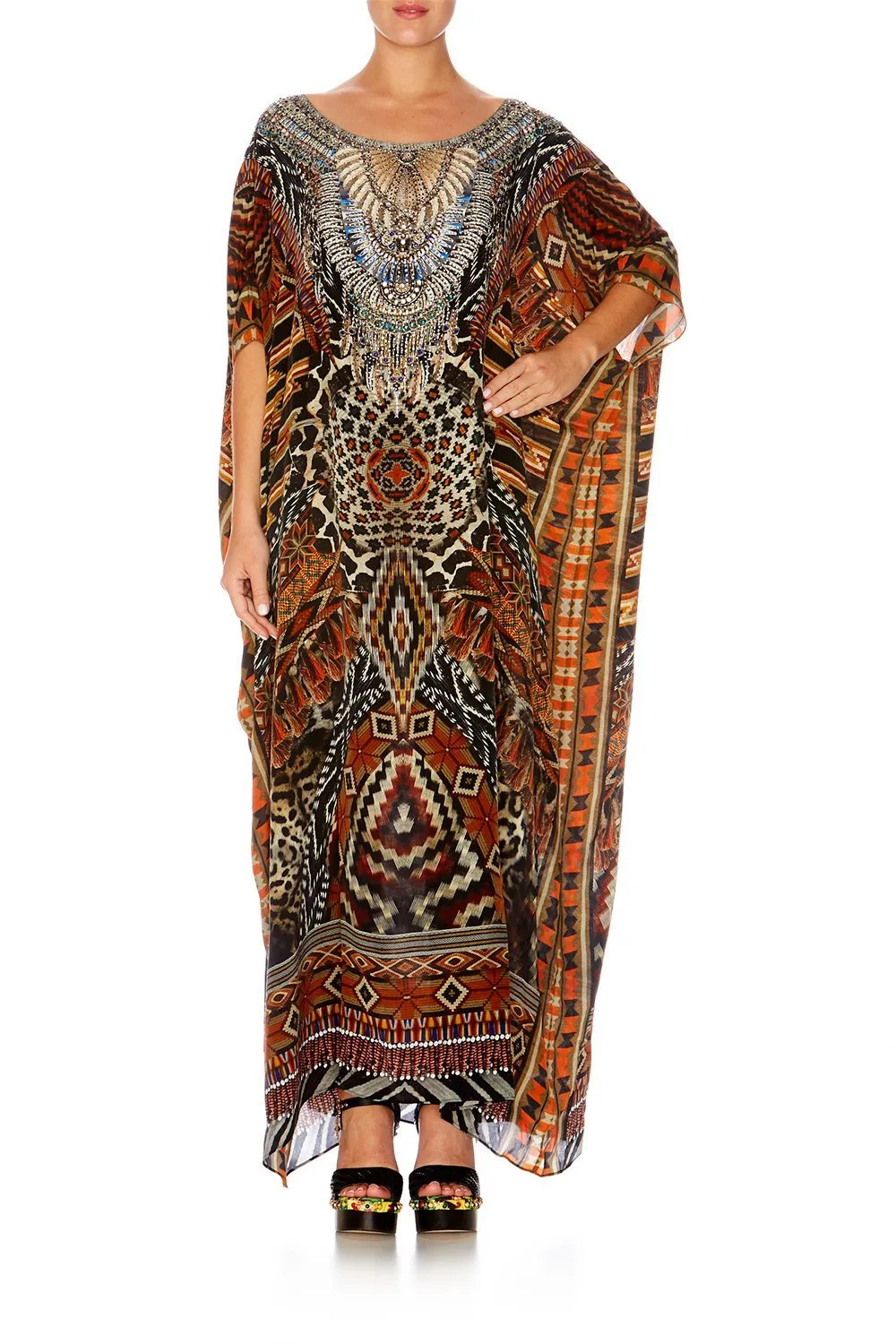 ROUND NECK KAFTAN DAWN OF TIME