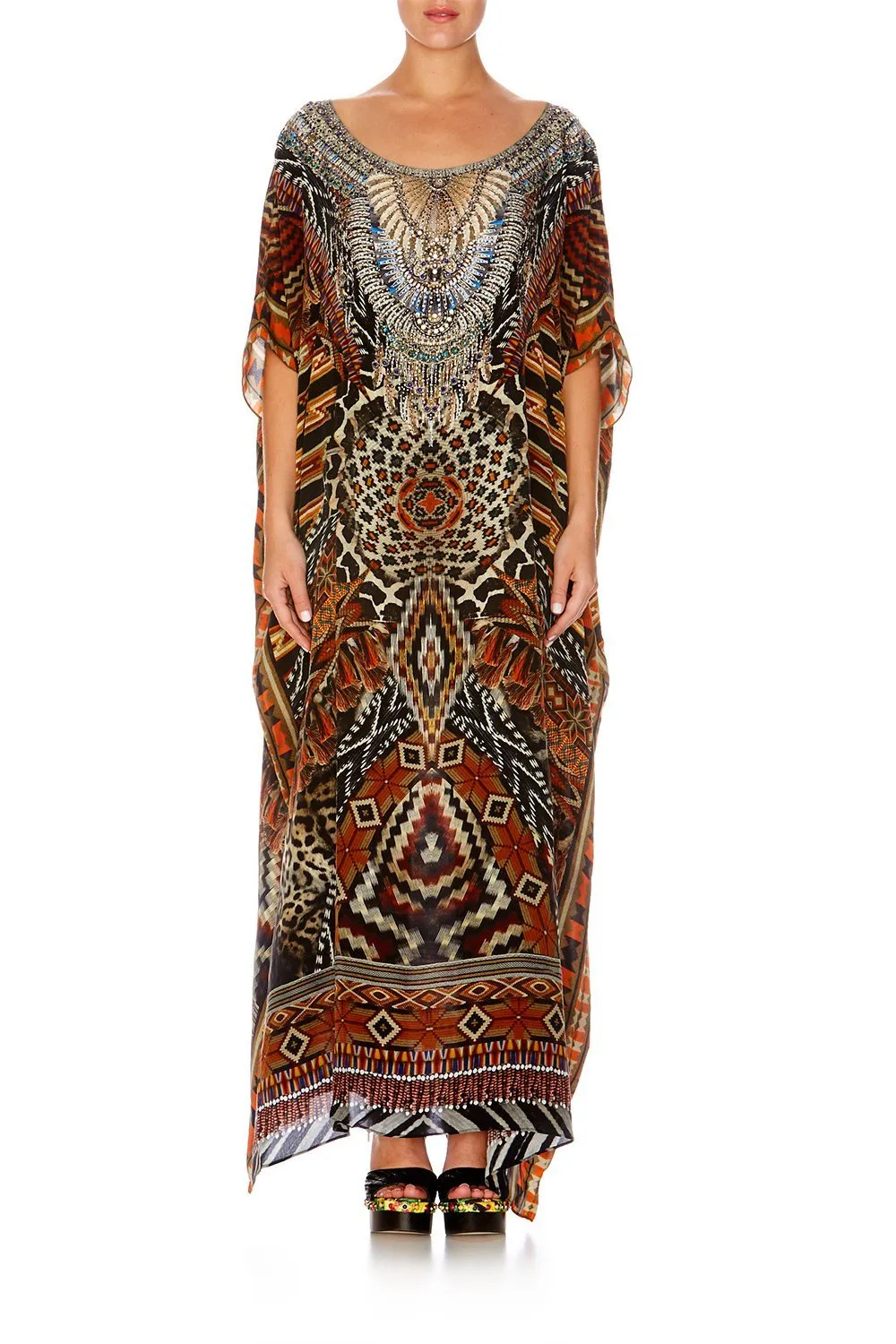 ROUND NECK KAFTAN DAWN OF TIME