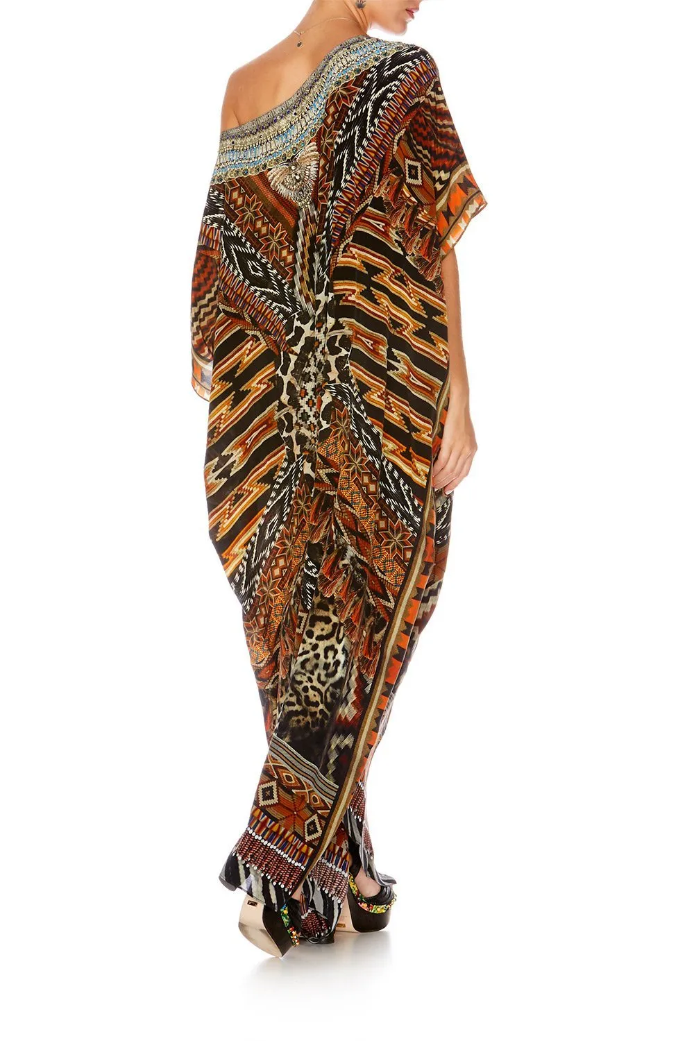 ROUND NECK KAFTAN DAWN OF TIME