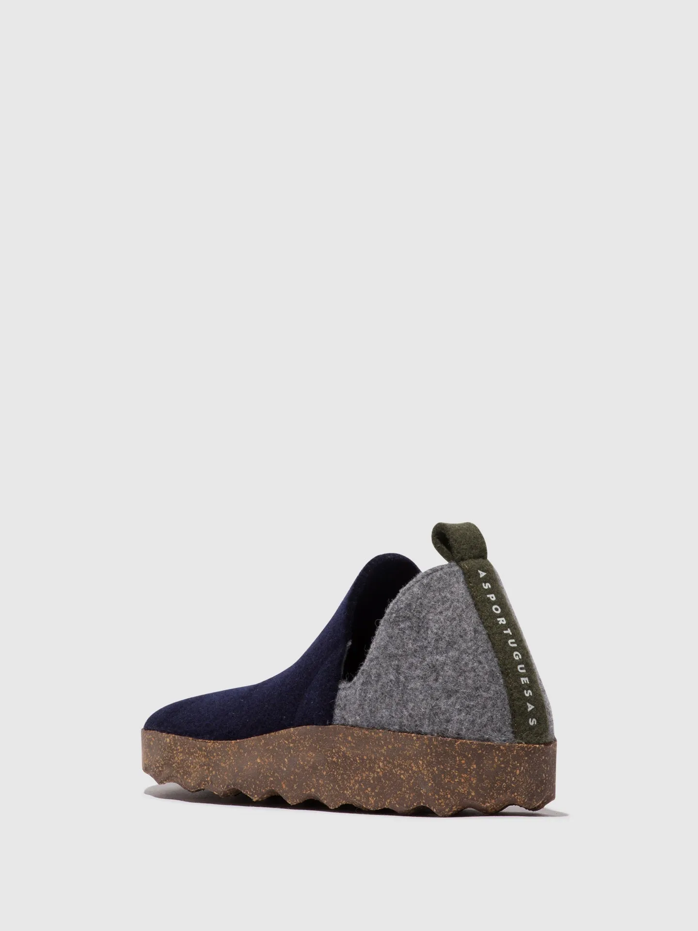Round Toe Shoes CITY NAVY/CONCRETE