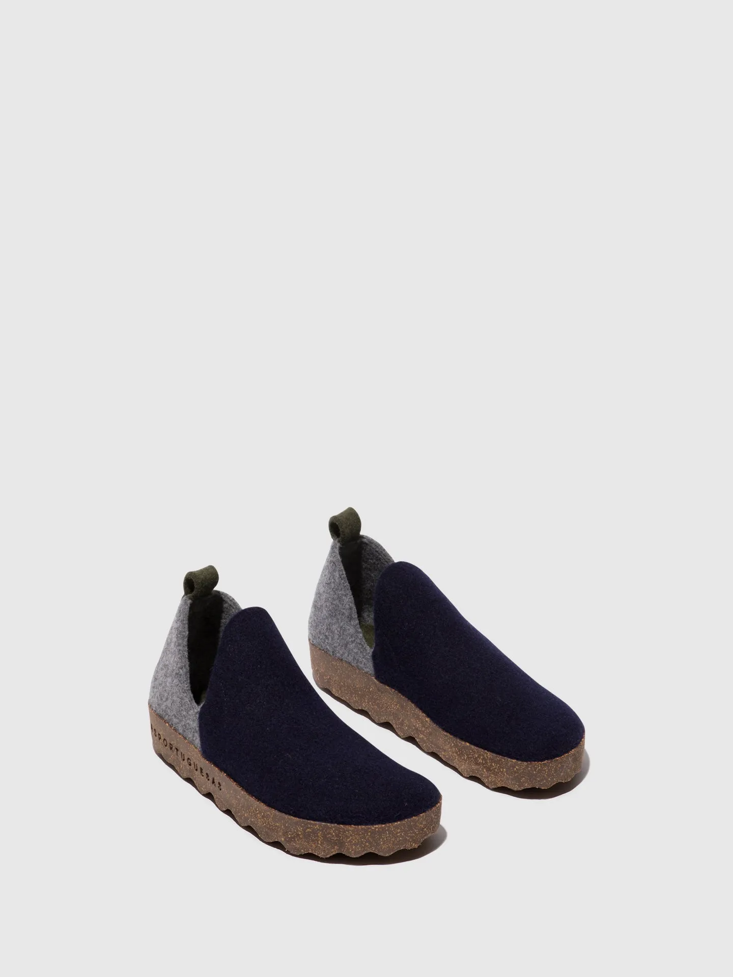 Round Toe Shoes CITY NAVY/CONCRETE