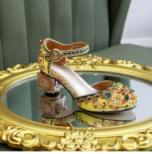 Royal Mary Jane Heels