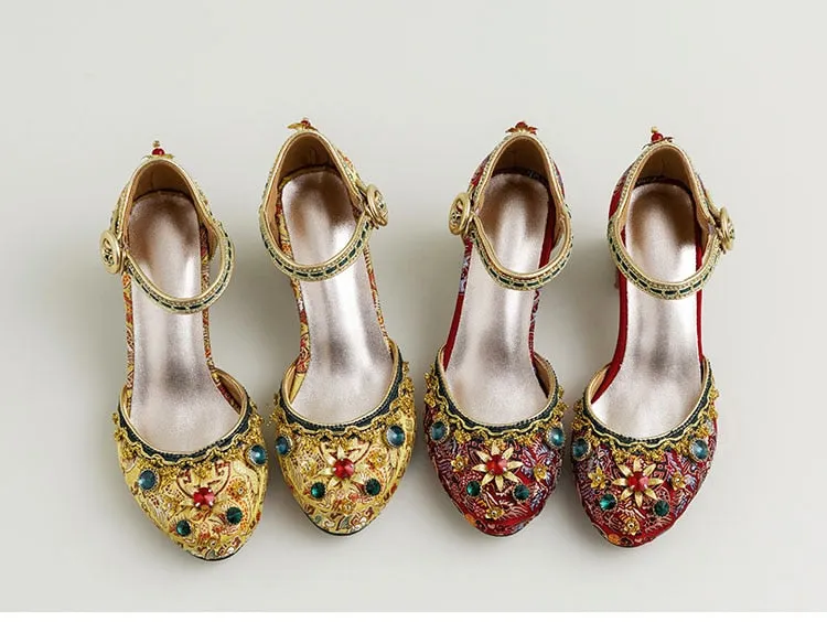 Royal Mary Jane Heels