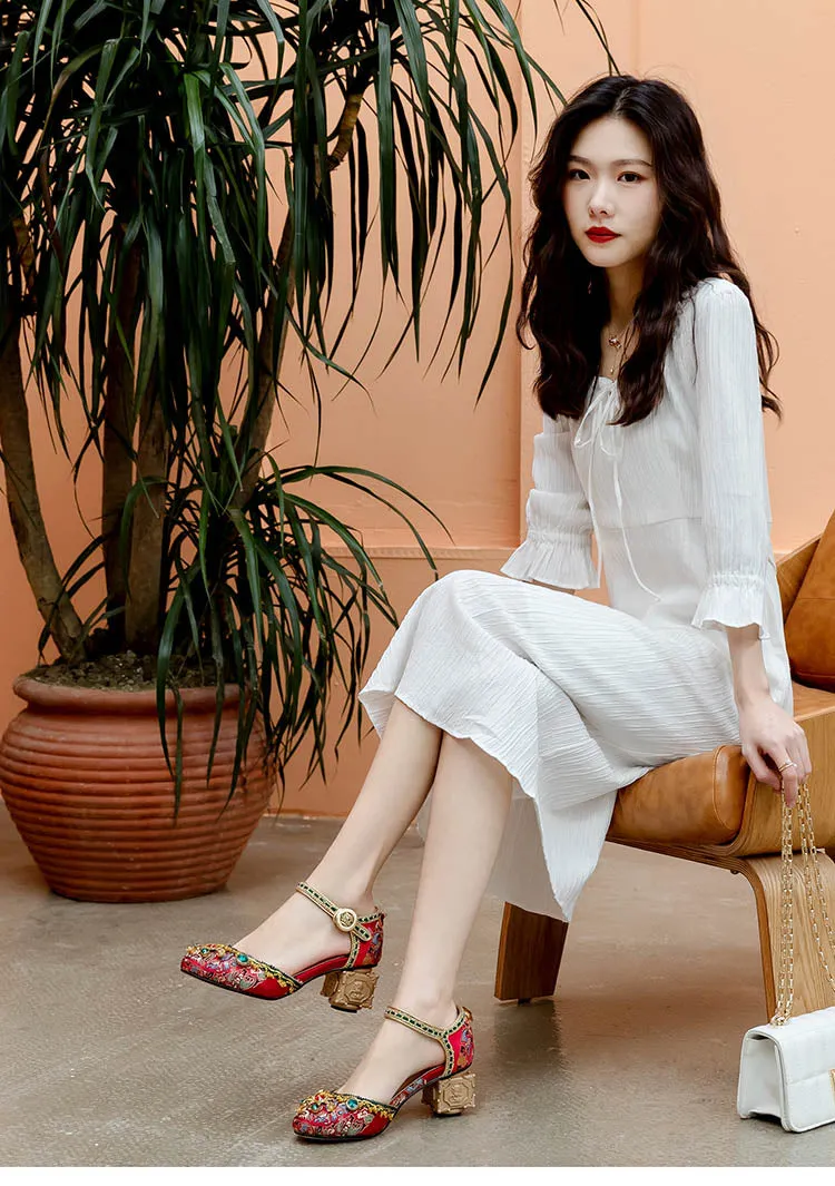 Royal Mary Jane Heels