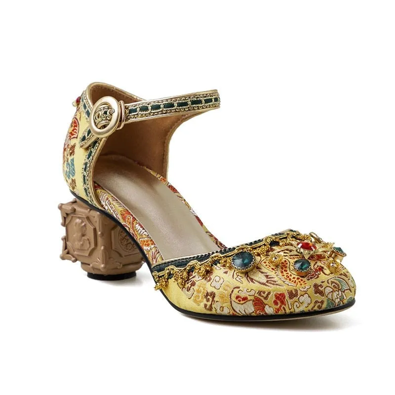 Royal Mary Jane Heels