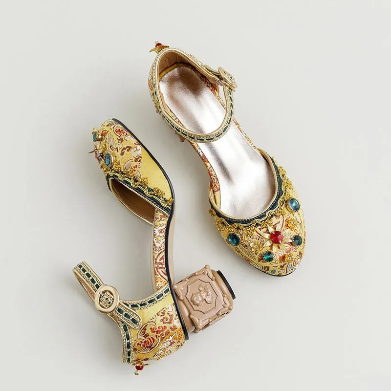 Royal Mary Jane Heels