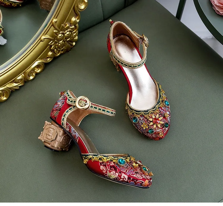 Royal Mary Jane Heels