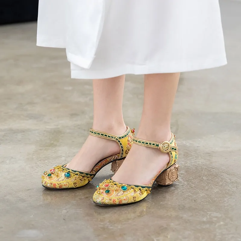 Royal Mary Jane Heels