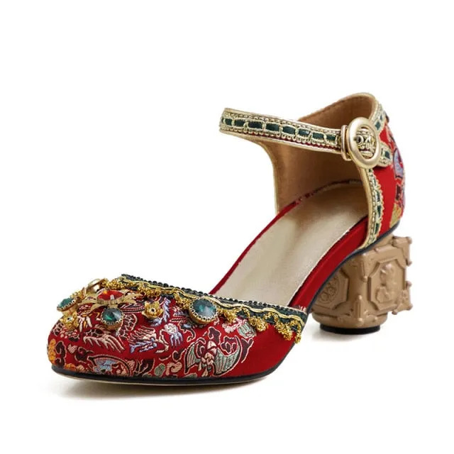 Royal Mary Jane Heels