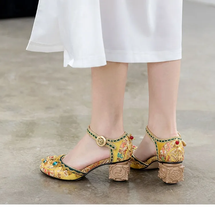 Royal Mary Jane Heels