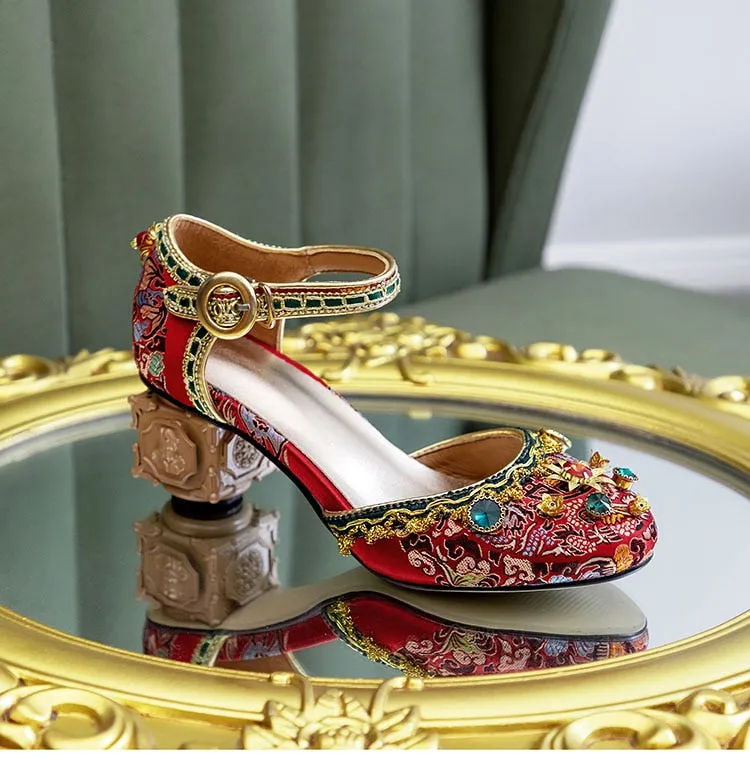 Royal Mary Jane Heels