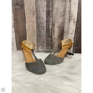 Shoes Heels Block By Cmf In Grey, Size: 7