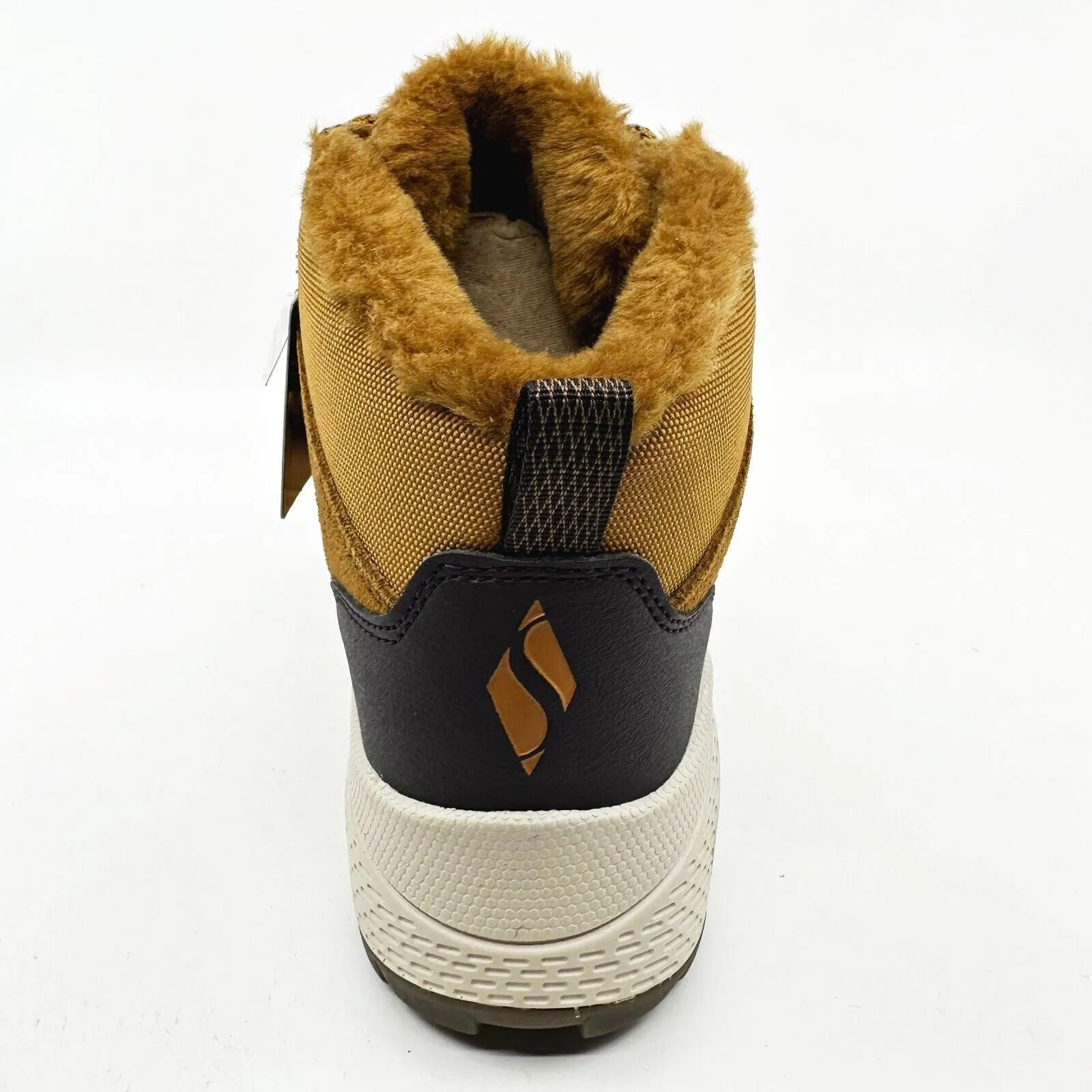 Skechers Uno Rugged Winter Feels Wheat Womens Size 8 Boot Sneakers