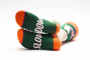 Slow Down Sloth Crew Socks