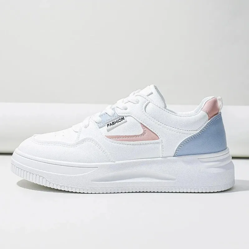 Spring New Women's Casual Sports Shoes: Flat, Comfortable Outdoor Skateboard Shoes, Perfect for Shopping - Specifications