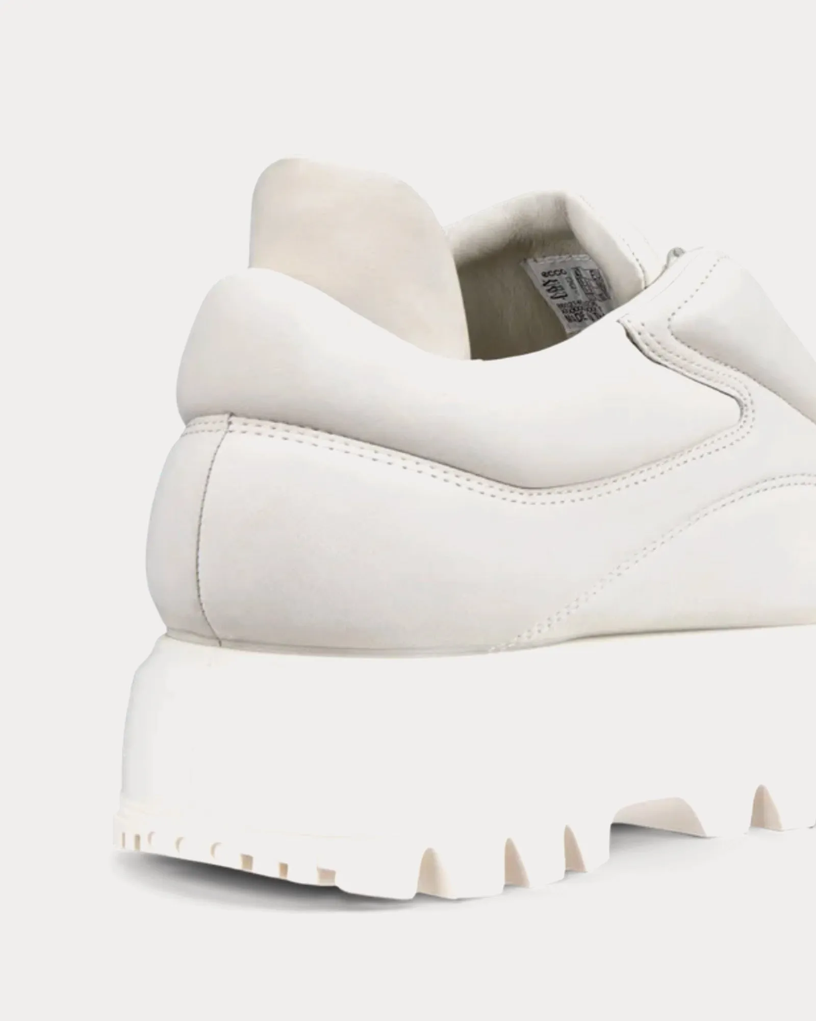 Street Ace Nubuck Shadow White Low Top Sneakers