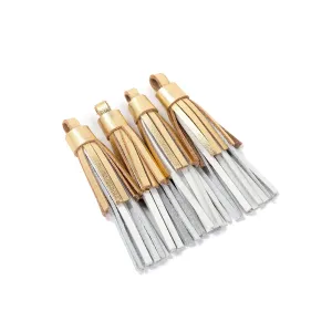 Tassel Soft Gold White