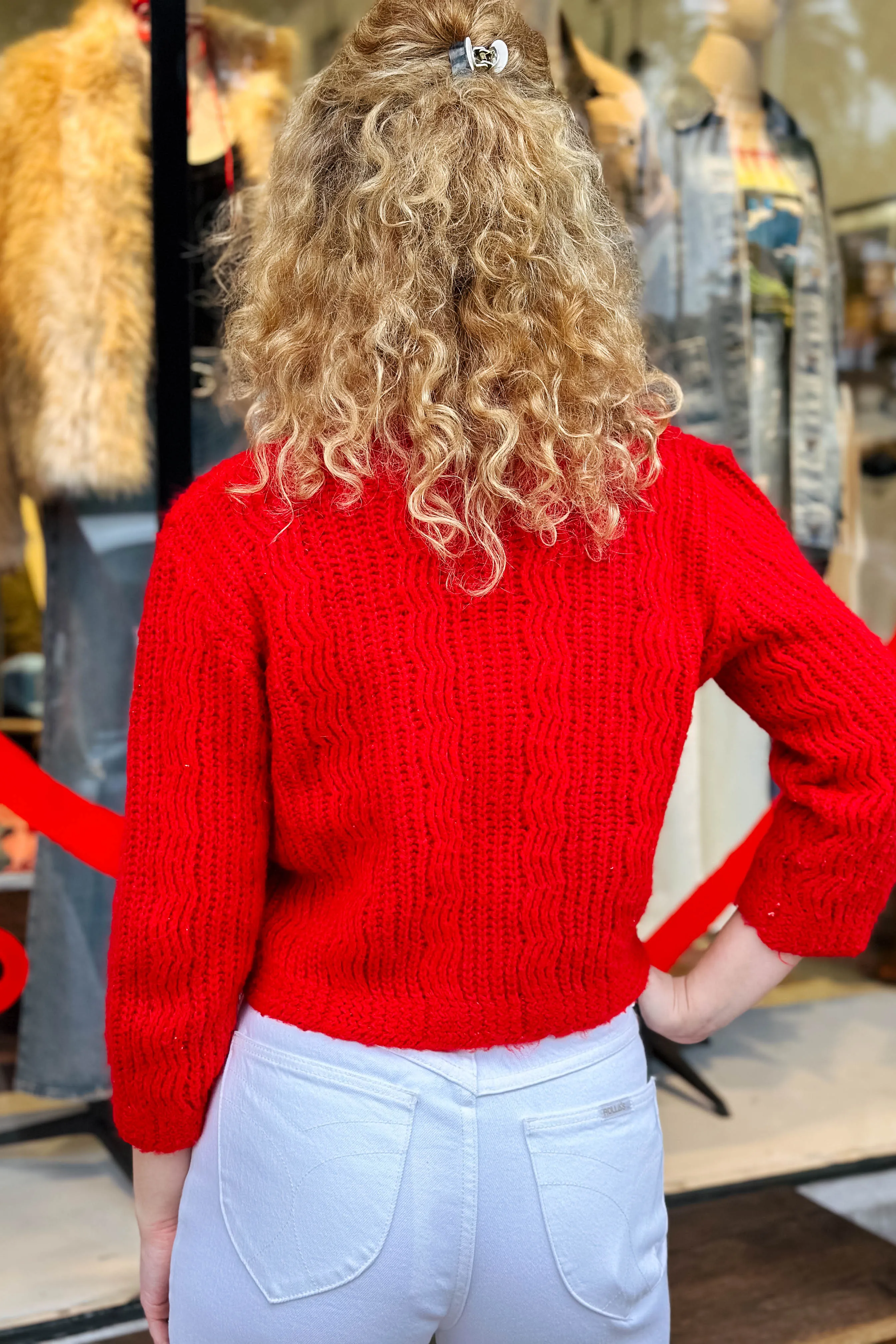 Vintage Audrey Wool Cardigan