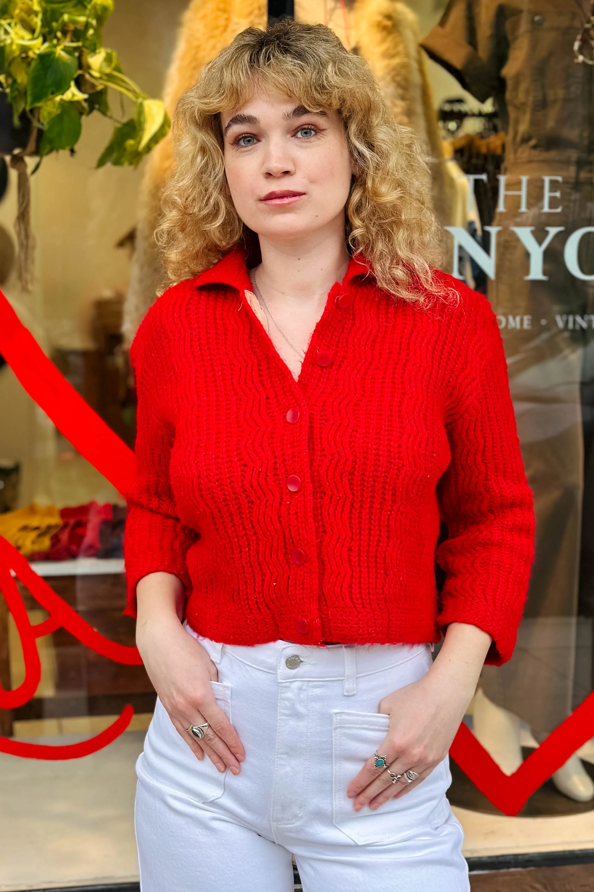 Vintage Audrey Wool Cardigan