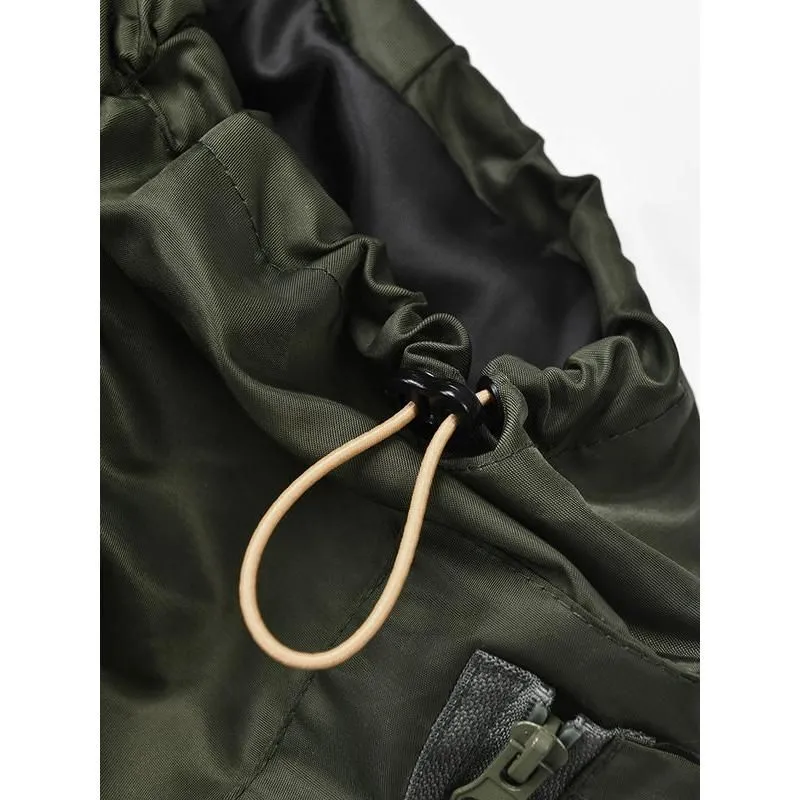 Women's Asymmetric Hooded Patchwork Jacket