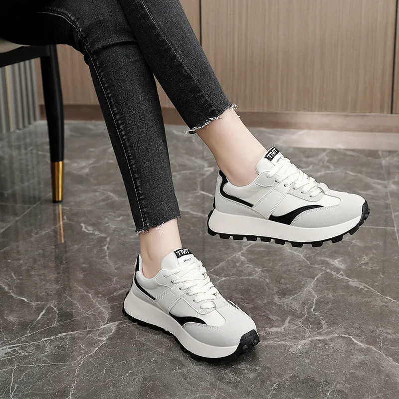 Women's Trendy Thick-Soled Casual Shoes (In Stock)