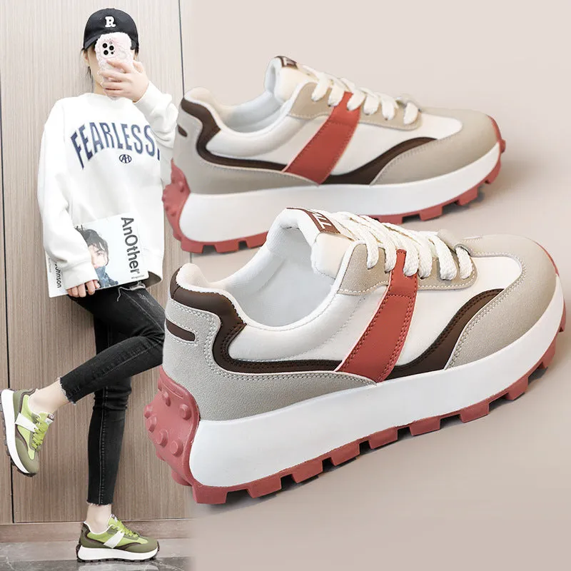 Women's Trendy Thick-Soled Casual Shoes (In Stock)