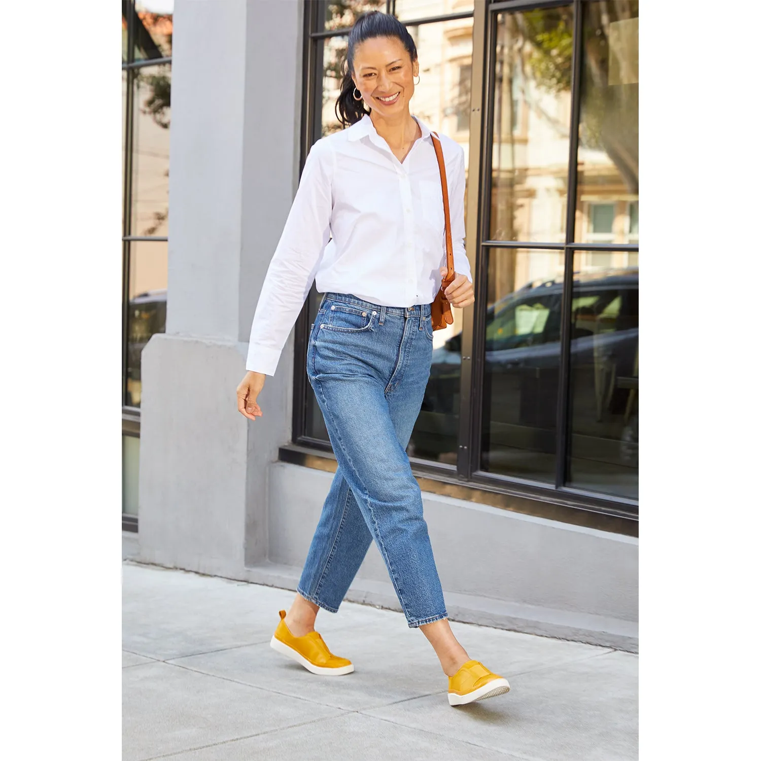 Women's Vionic Zinah Brownie Leather/Nubuck
