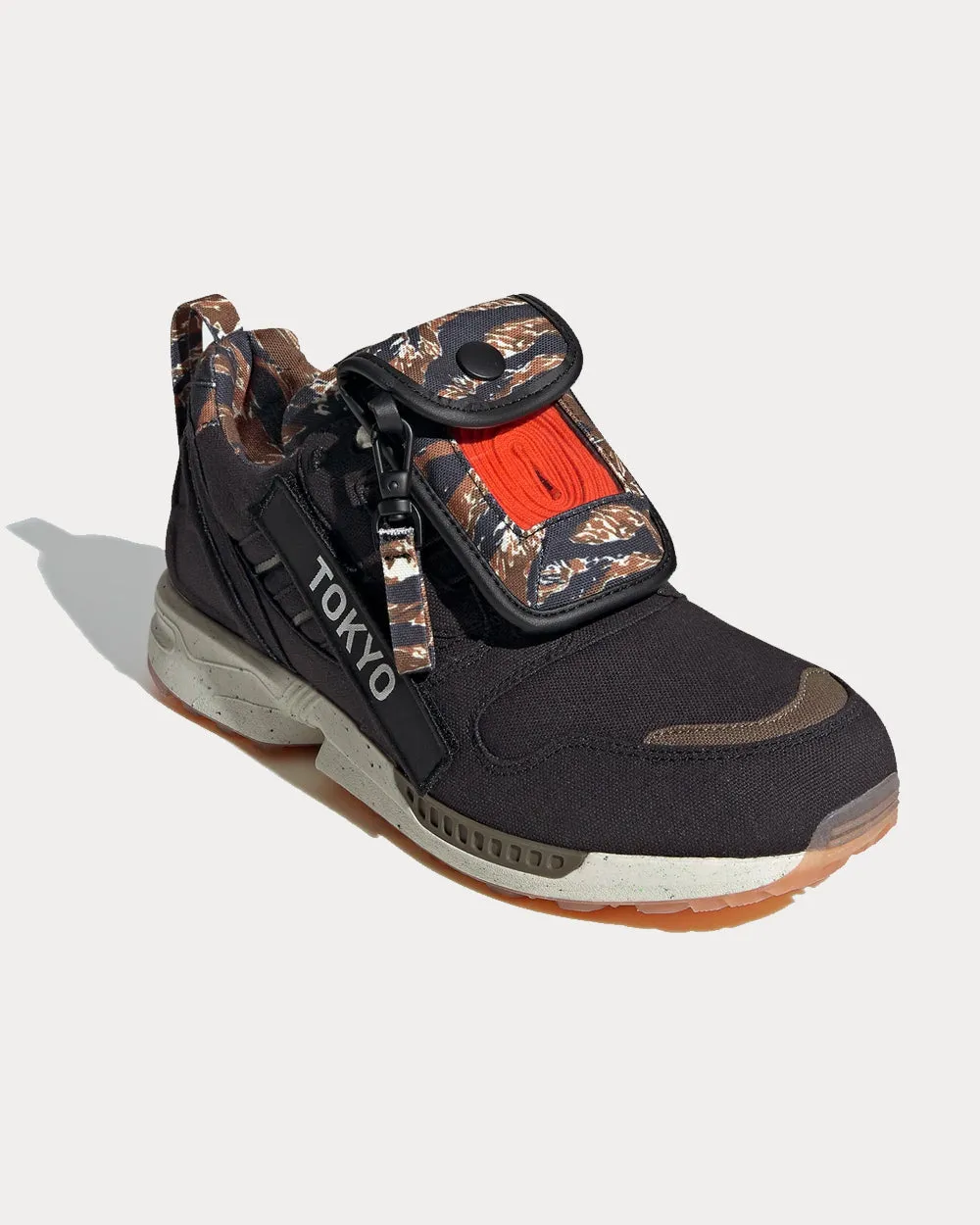 ZX 8000 Out There Core Black / Orange Low Top Sneakers