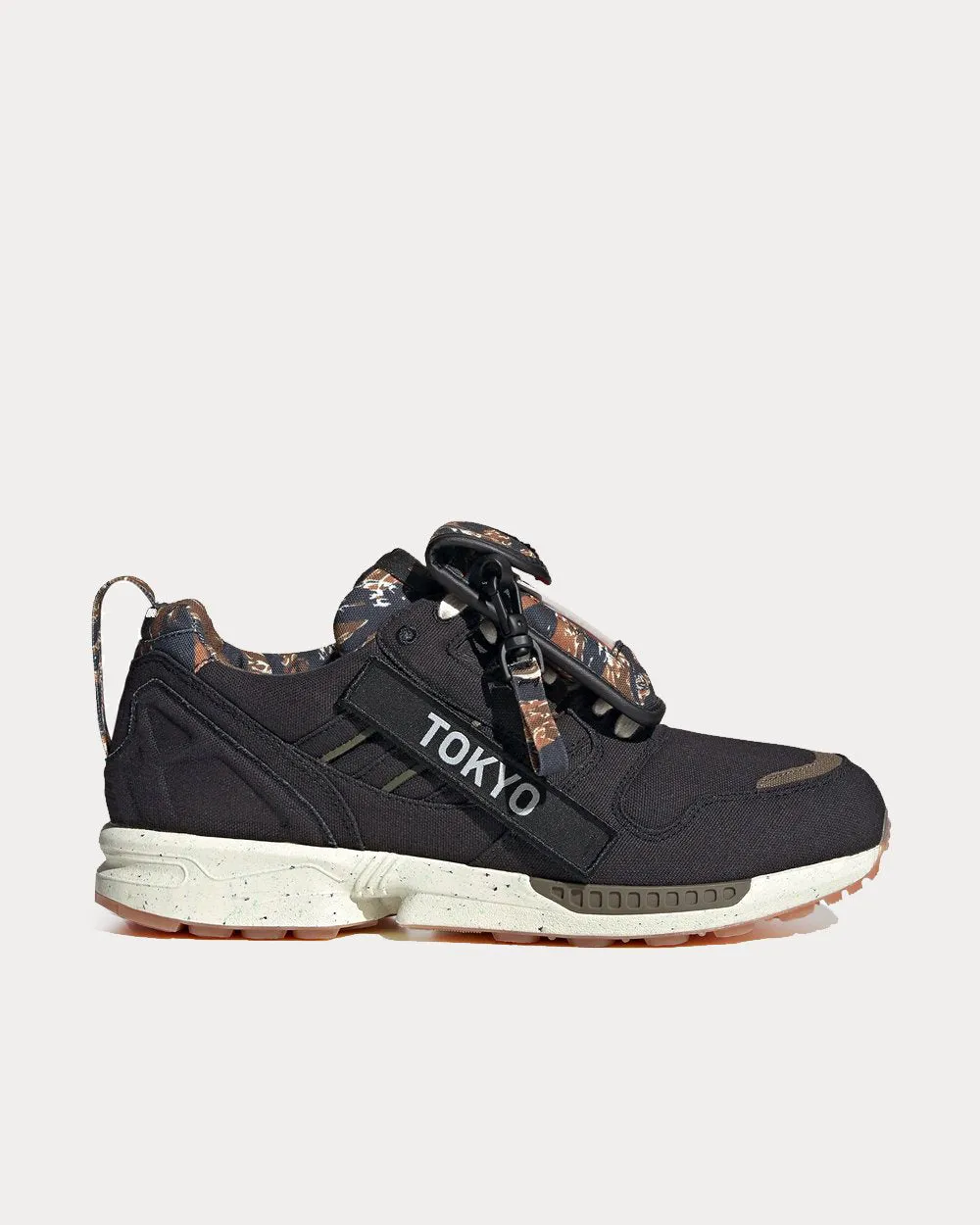 ZX 8000 Out There Core Black / Orange Low Top Sneakers